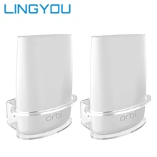 Прозрачный акриловый настенный крепкий кронштейн для Netgear Orbi WiFi роутера RBS40, RBK40, RBS50, RBK50, AC2200, AC3000