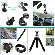 50-In-1 Sport Accessory Kit for GoPro Hero4 Session Hero1 2 3 3+ 4 SJ4000 5000 6000 7000 for gopro accessories Outdoor Sports
