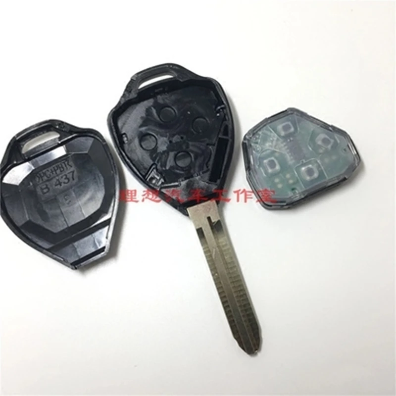 3 кнопки Автомобильный Дистанционный ключ 315 МГц с чипом 4D67 для Toyota Camry 4Runner RAV4 Hilux