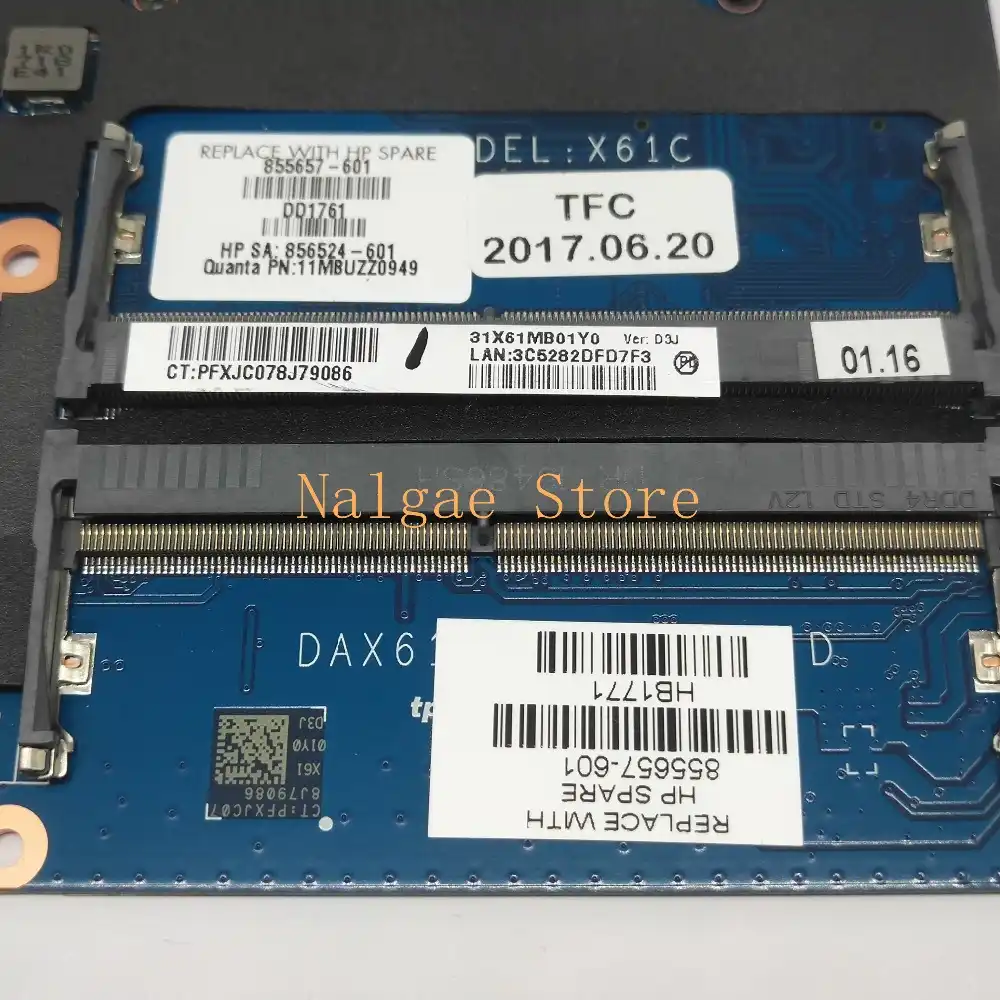 Mainboard For Hp Probook 430 G3 440 G3 X61c Laptop Motherboard Dax61cmb6c0 I5 6300u Cpu 601 001 501 Laptop Motherboard Aliexpress