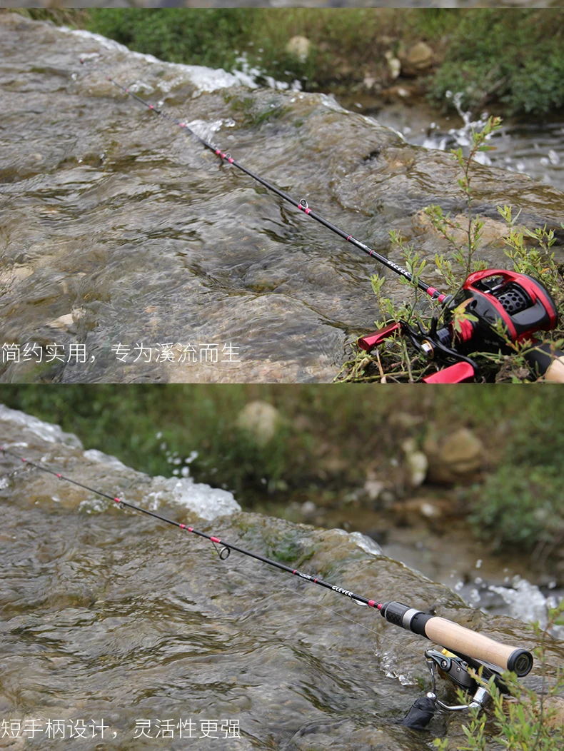 Vara de Pesca de Carbono Tsurinoya Inteligente 1.60 1.85 Acessórios Fuji Ultraleve Peso Haste Truta 1.19 m 1.57 13 Varas de pescar