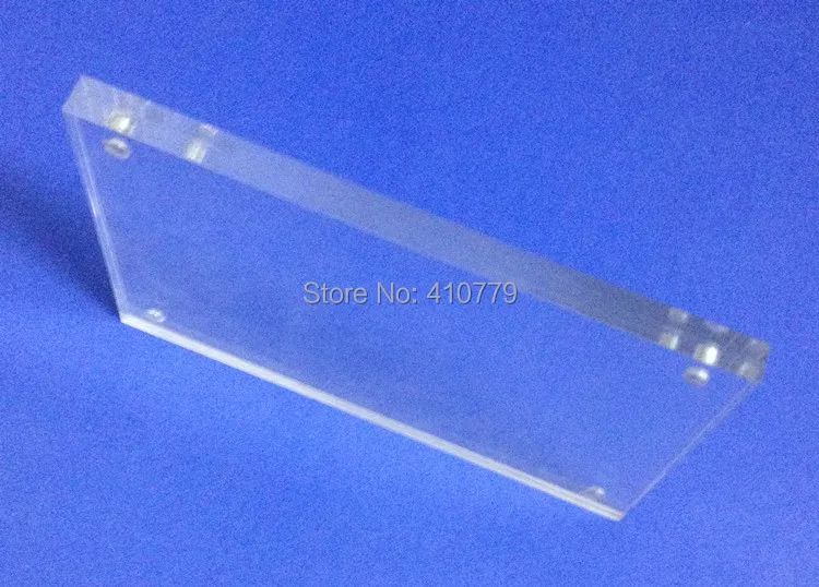 9 acrylic clear photo frame magnet picture frame (9)