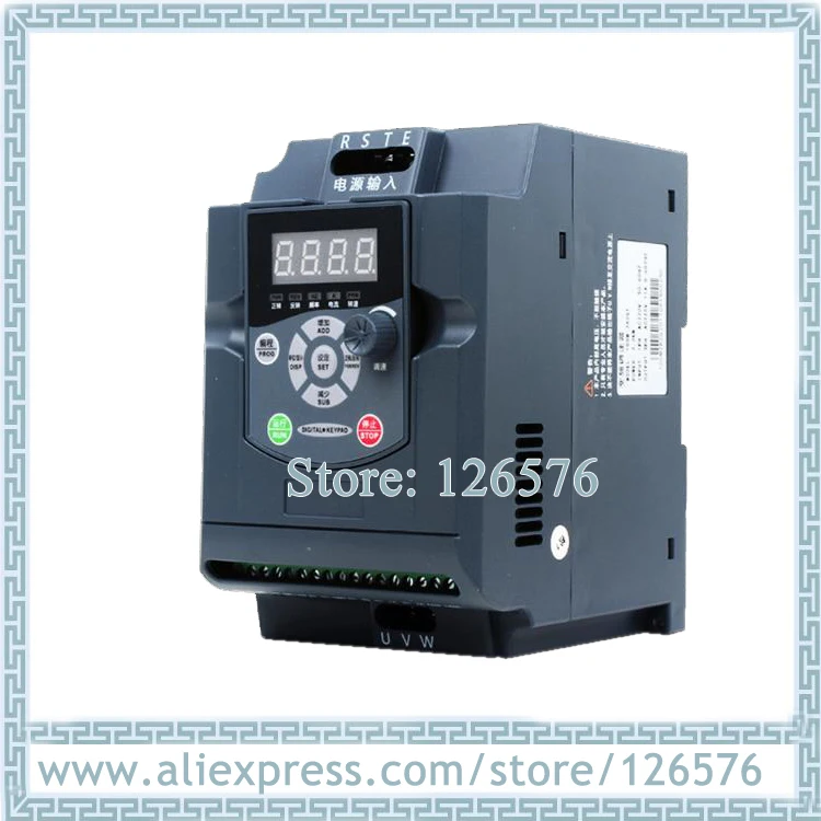2.2KW частотный инвертор VFD 1000hz AC220V/AC380V шпиндель Мотор привод|Инверторы и