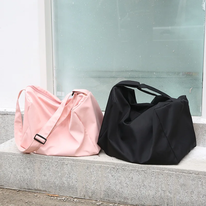 

Big size shopping bag Fashionable Oxford canvas tote Simple retro artistic one-shoulder women's bag girl hand bag