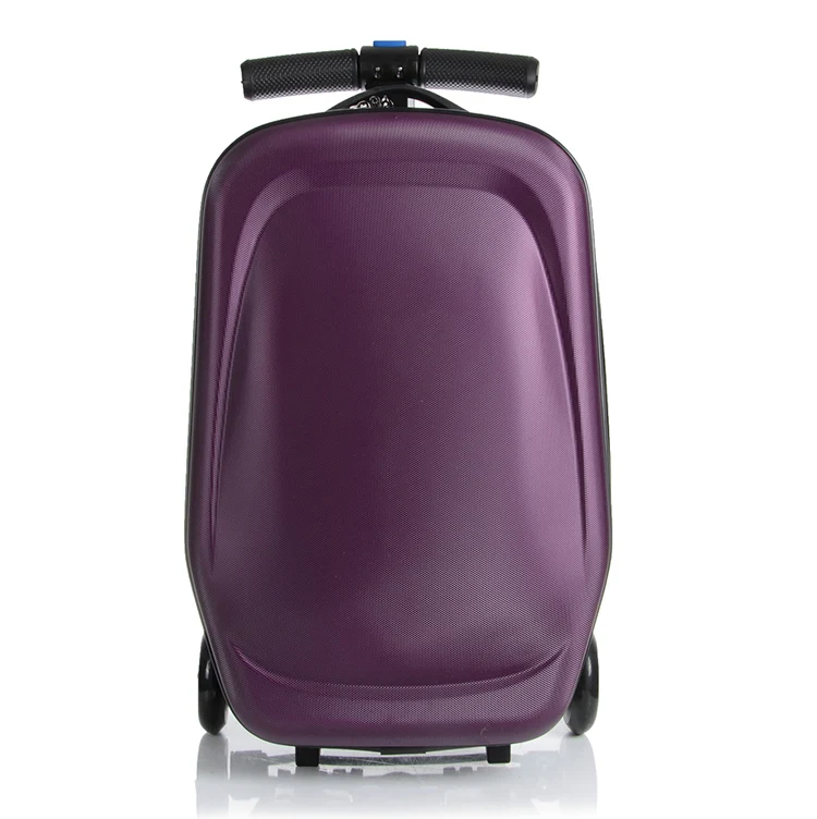 Letrend модный скейтборд, багаж на колесиках, чемоданы на колесиках, мужские деловые тележки, 20 дюймов, дорожная сумка, багажник - Цвет: 20 inch purple