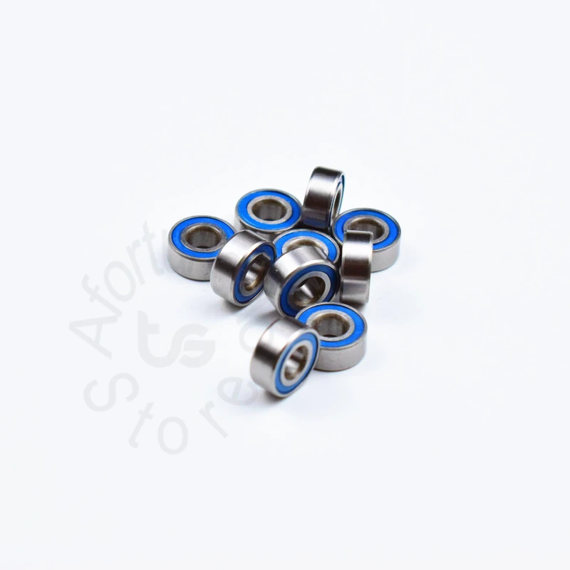 MR104RS 4*10*4(мм) 10 шт. подшипник ABEC-5 подшипники металлический герметичный мини-подшипник MR MR104RS хромированные стальные подшипники