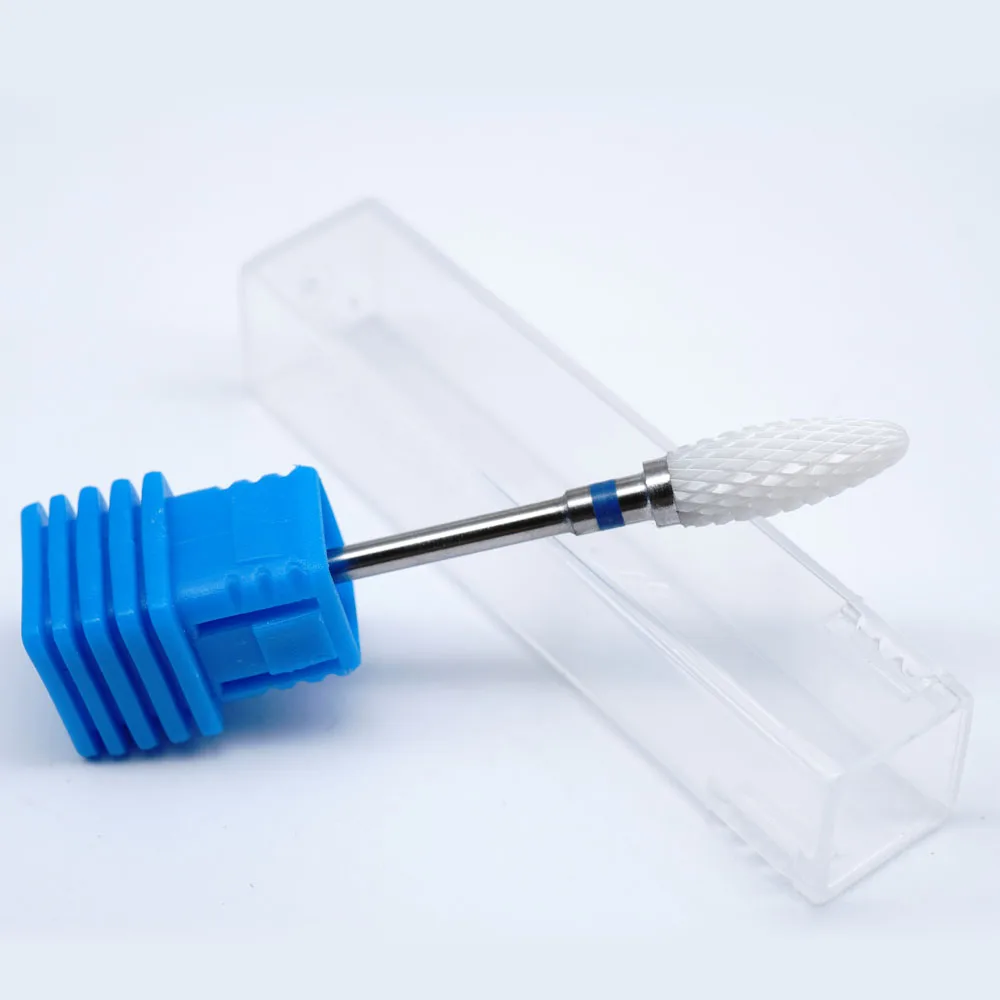 Пуля Керамика соплом ногтей Бурильные долото Измельчители устройство для Дизайн ногтей Электрические сверла файл маникюр педикюр машина
