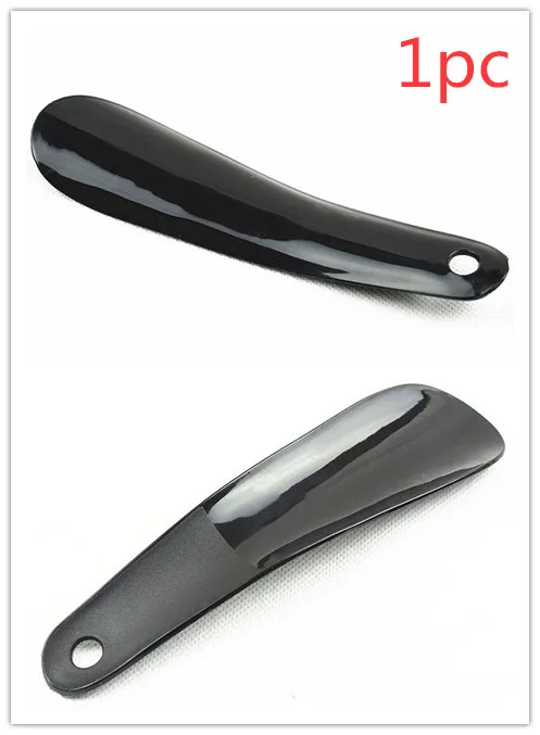 1PCS Professional Black Plastic Shoe Horn Brace Shoe Lifter Flexible Sturdy Slip Support