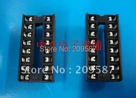 10 шт. 6 Pin 8 14 16 18 20 24 28 40 2 54 мм DIP SIP ИС адаптер Тип припоя | Обустройство дома