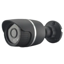Poe 720P HD 1MP black metal 6IR outdoor light night vision security onvif P2P LED Security