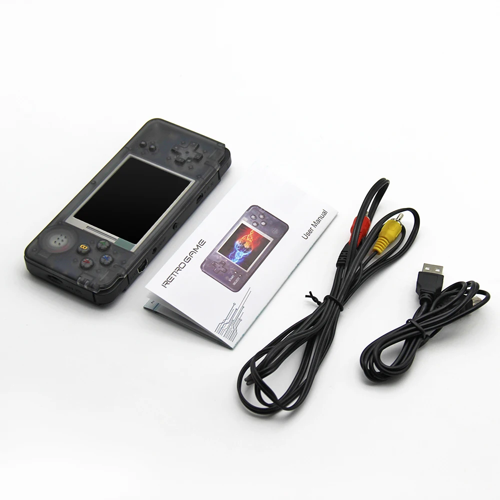 Shenzhen factory price  3.0 inch  screen nostalgia mp4 player 3000 games video  game player  handheld game console 16GB