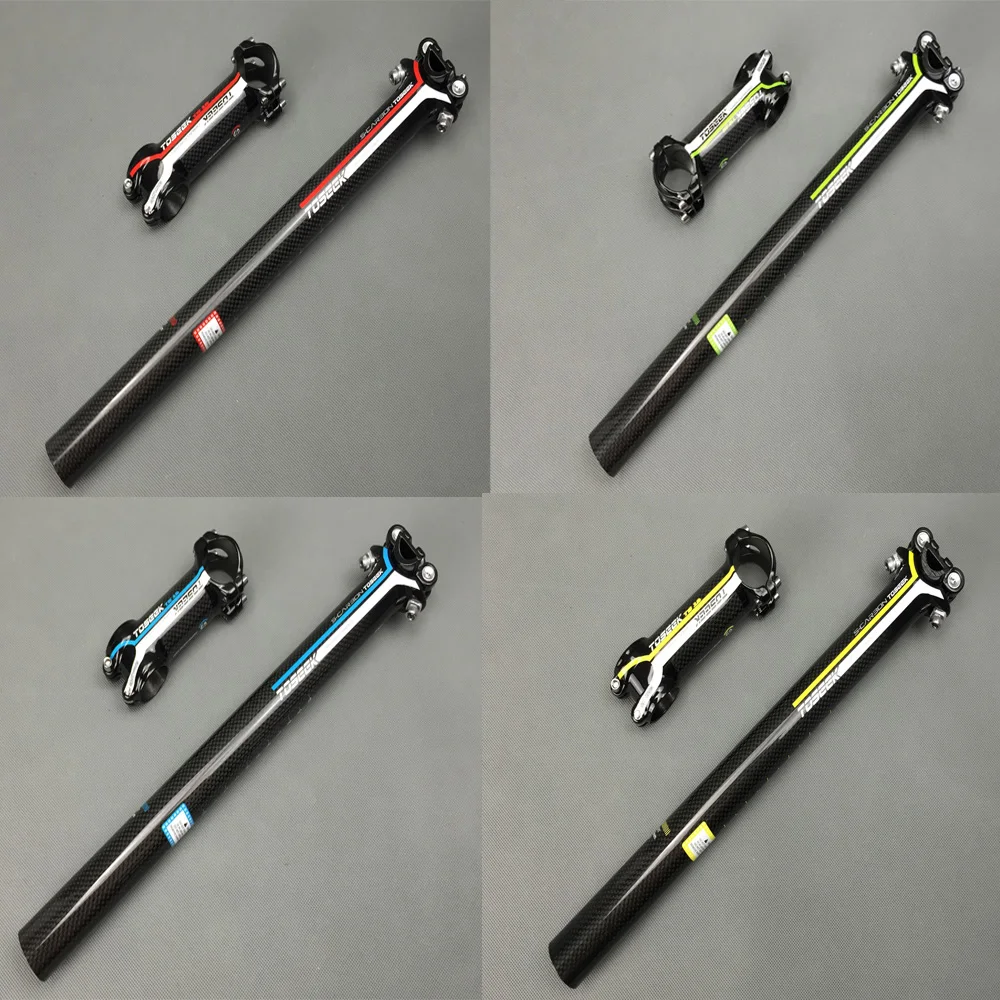 2016 NEW TOSEEK carbon fibre MTB bicycle mountain carbon seatpost+bike