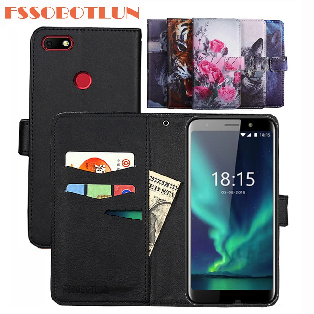 

For BQ-5512L Strike Forward Case PU Leather Retro Flip Cover Shell Magnetic Fashion Wallet Cases Kickstand Strap for BQ 5512L