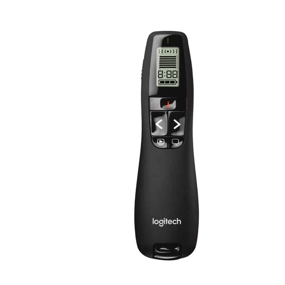 

Logitech R700 RF 2.4 GHz 30 m AAA LCD USB Mini Presentador profesional R700 WRLS