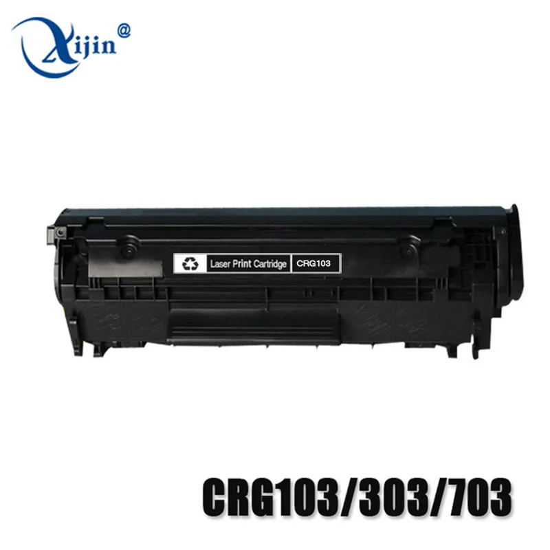 XIJIN 1Pack Black CRG103 303 703 Laser Toner Cartridge Compatible For