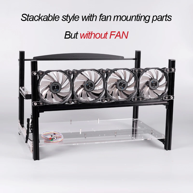 PC S590S B Stackable with Fan Fixing Parts Computer Fame 6
