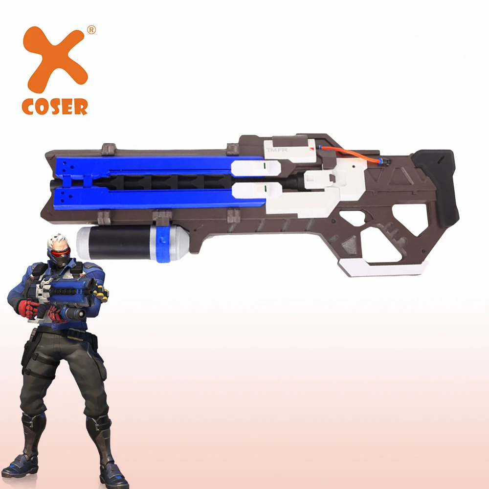 XCOSER Overwatch Солдат 76 Косплей Опора Хэллоуин вечерние Профессиональный