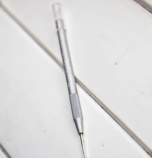 DIY Manual of high grade leather tool marking pen with a needle