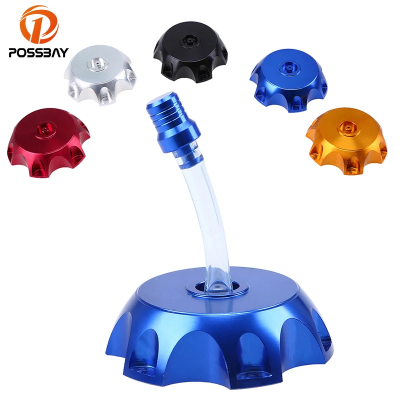 

POSSBAY Billet Aluminum Motorcycle Gas Fuel Petrol Tank Cap For XR CRF CRF250R CRF250X CRF450R XR650 Scooter Accessories