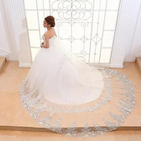Роскошное длинное свадебное платье принцессы, украшенное стразами, vestido de noiva princesa