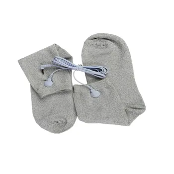 

TENS Physiotherapy Foot Massage Conductive Electrode Socks Reflexology Physical Therapy Massager Muscle Stimulation Foot Care
