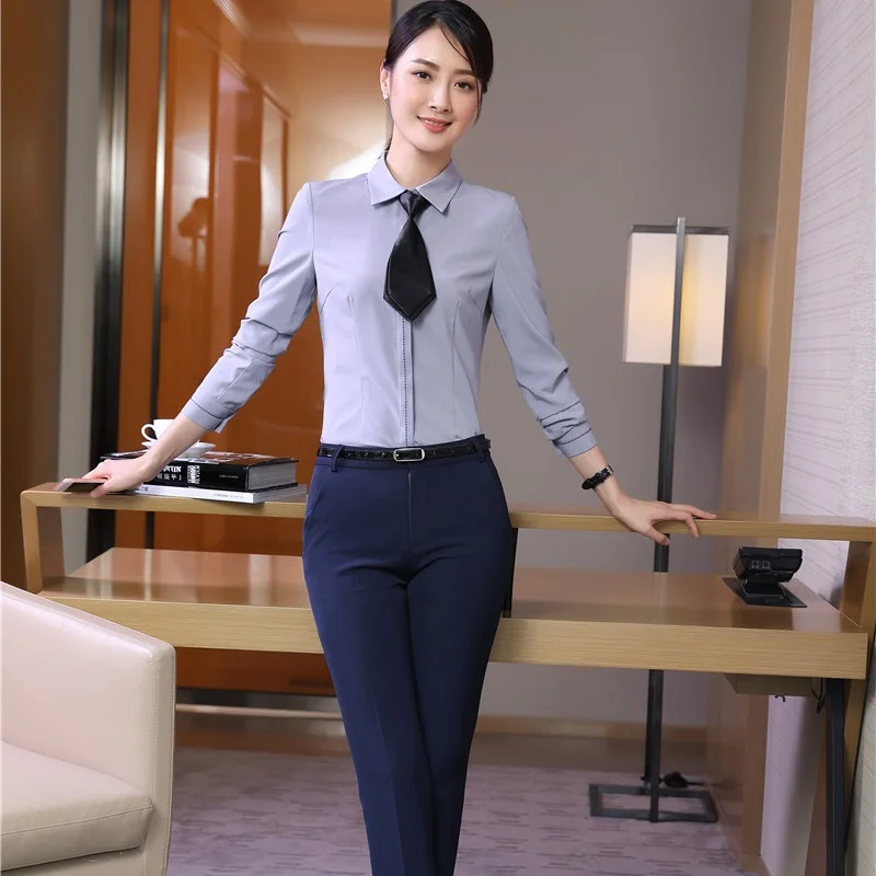 Formal Uniform Styles Pantsuits Professional Pantsuits With Blouses and
