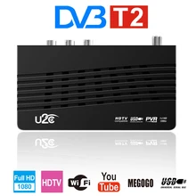 U2C DVB 115 T2 1080p HD tv Stick цифровой эфирный ТВ приемник с пультом дистанционного управления tv-тюнер Поддержка USB2.0 youtube