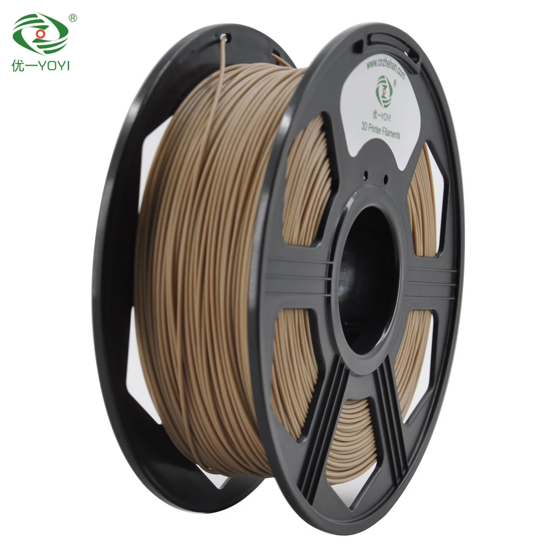 

YOYI black spool 1.75mm wood 3d printer filament wood like pla filament with good quality