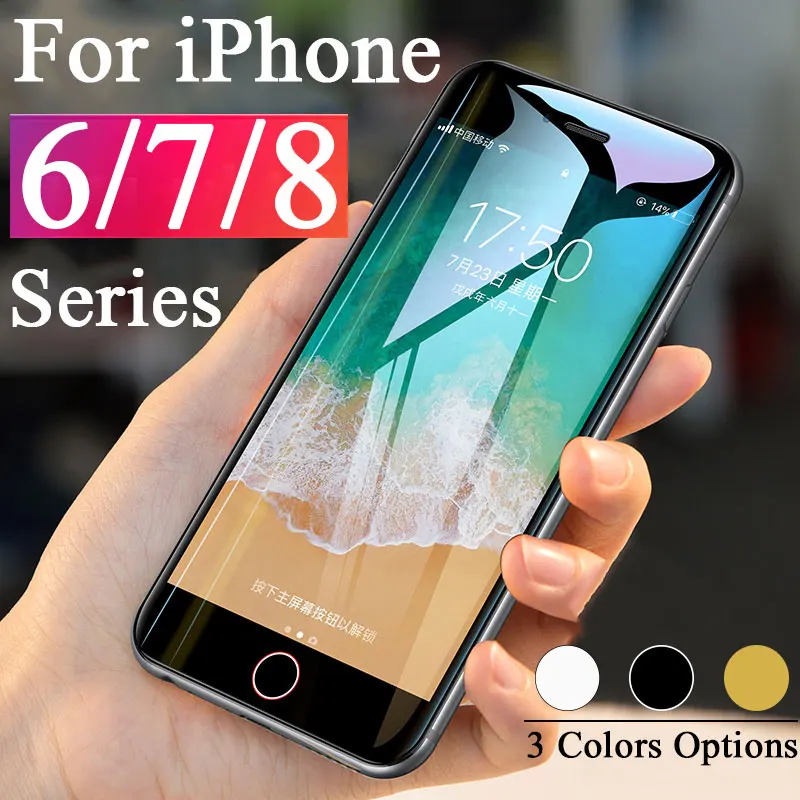 Protective Glass On The For iPhone 6s 6 Plus S 7 8 Screenprotector Tremp Tempered Aphone 6plus 6splus 7plus 8plus Aifon Glas | Мобильные