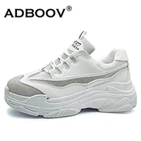 ADBOOV/Новинка; винтажные женские кроссовки; модная обувь на платформе для отдыха; Повседневная дышащая обувь с перекрестной шнуровкой; женская обувь; zapatillas mujer