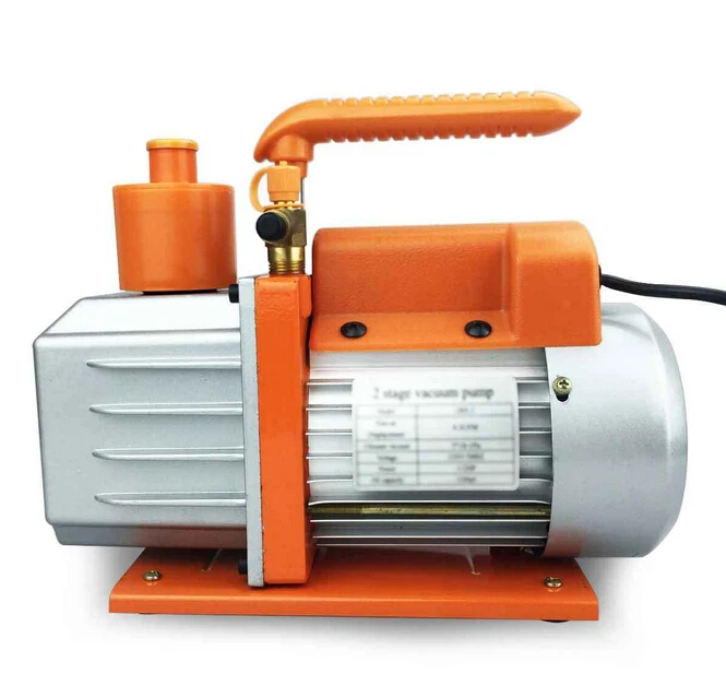 2 Stage 12CFM Rotary Vane Refrigeration Vacuum Pump 110V HVAC Air AC A