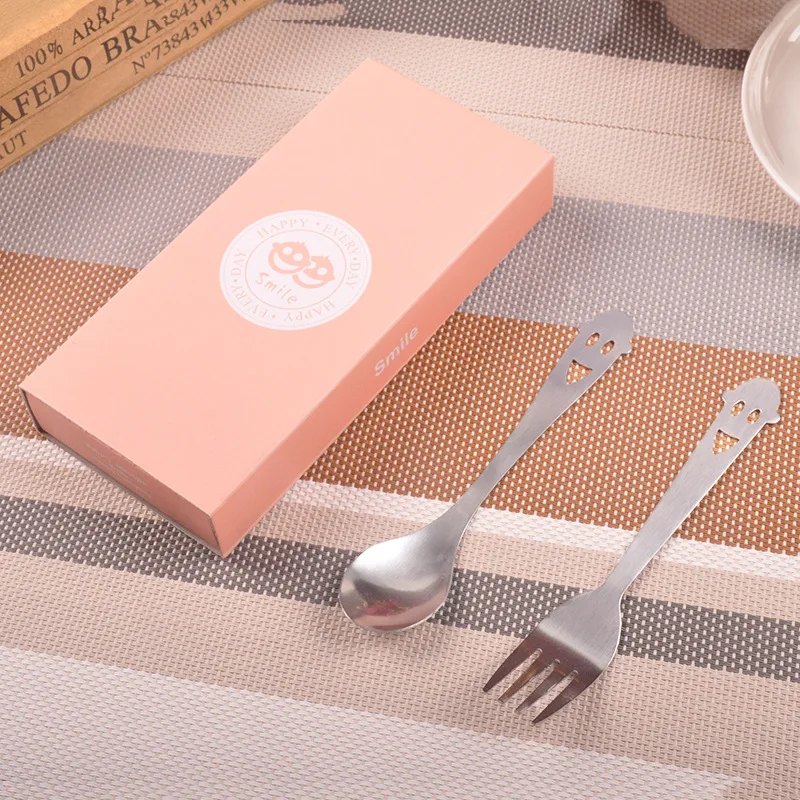Набор детской посуды из нержавеющей стали и вилки|dinnerware set|steel tablewaretableware dinnerware sets |