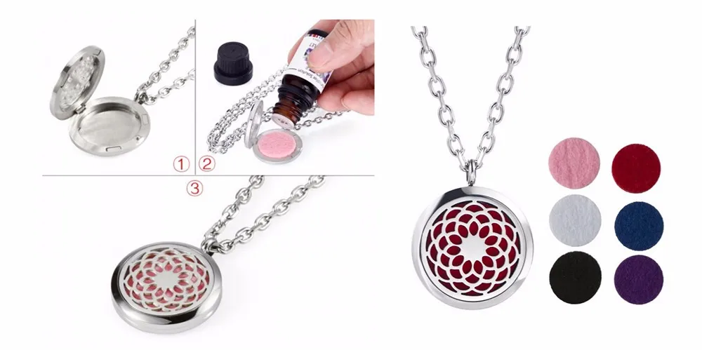 Essential Oil Locket 01