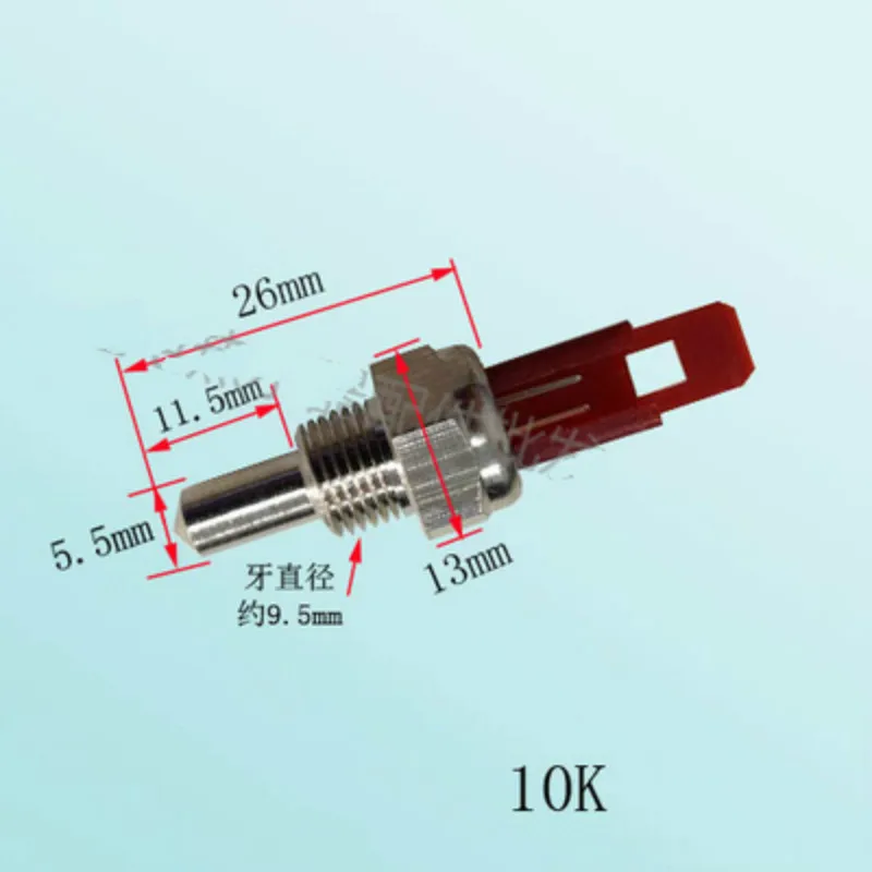 Детали газового нагревателя 10 шт./лот бойлер NTC 10K с датчиком температуры для