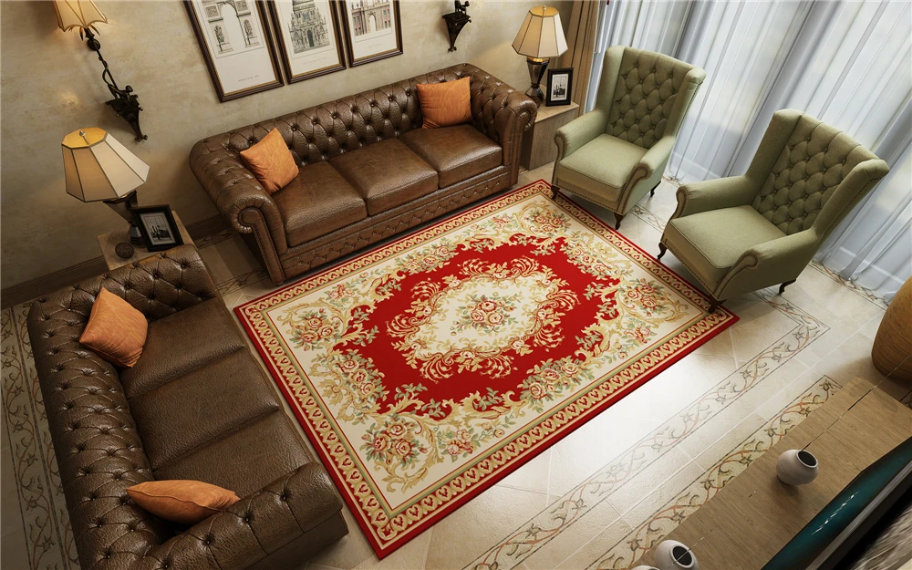 Ковры в персидском стиле, коврики для дивана, чайного столика, прикроватные Коврики для спальни, классические коврики для гостиной