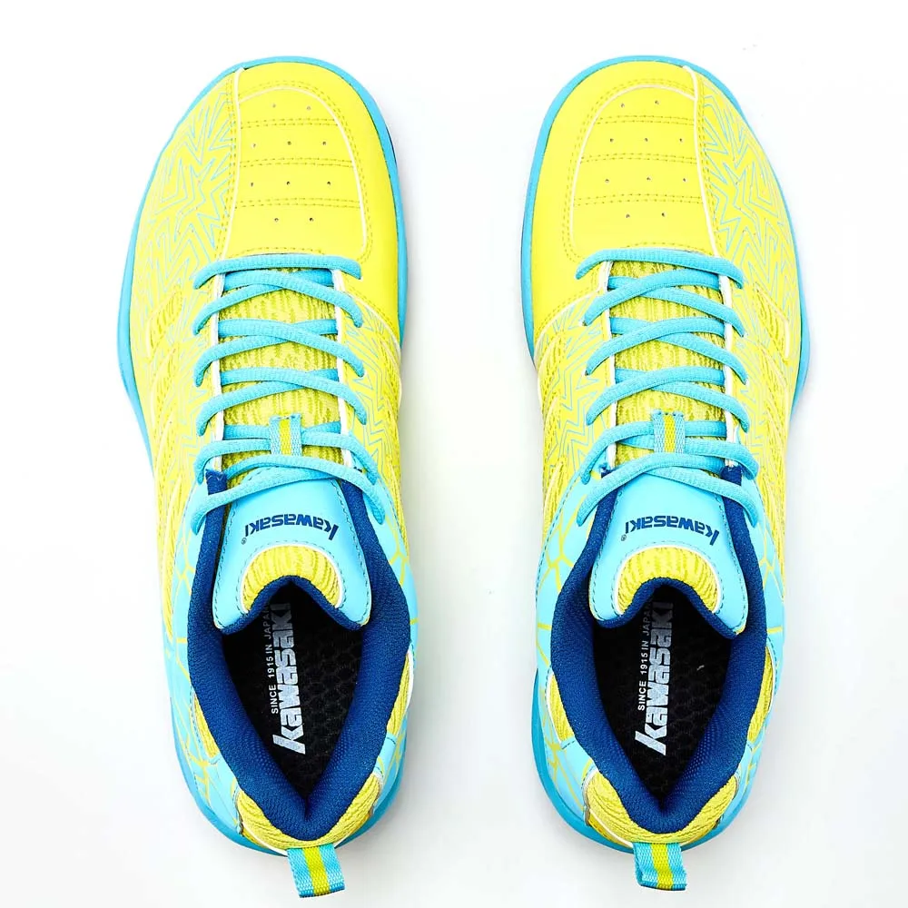 Tanie 2019 Kawasaki sportowe buty sportowe męskie buty do badmintona Zapatillas gumowe antypoślizgowe kryty sąd obuwie sportowe dla kobiet mężczyzn K 075