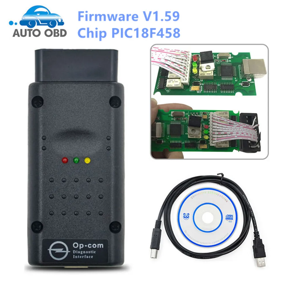 2018 V1.95 OPCOM V1.59 1 65 OP COM V1.70 V1.78 для Opel OBD2 Интерфейс сканер диагностический инструмент