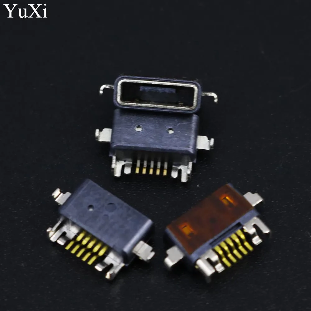 

YuXi 10pcs Micro USB 5pin B type Female Connector For Mobile Phone Micro USB Jack Connector 5 pin Charging Socket