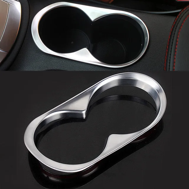 

For Mazda CX-5 CX5 2012 2013 2014 ABS Matte Water Cup Drink Holder Panel Cover Trim sticker Car Accessories Styling 1pcs