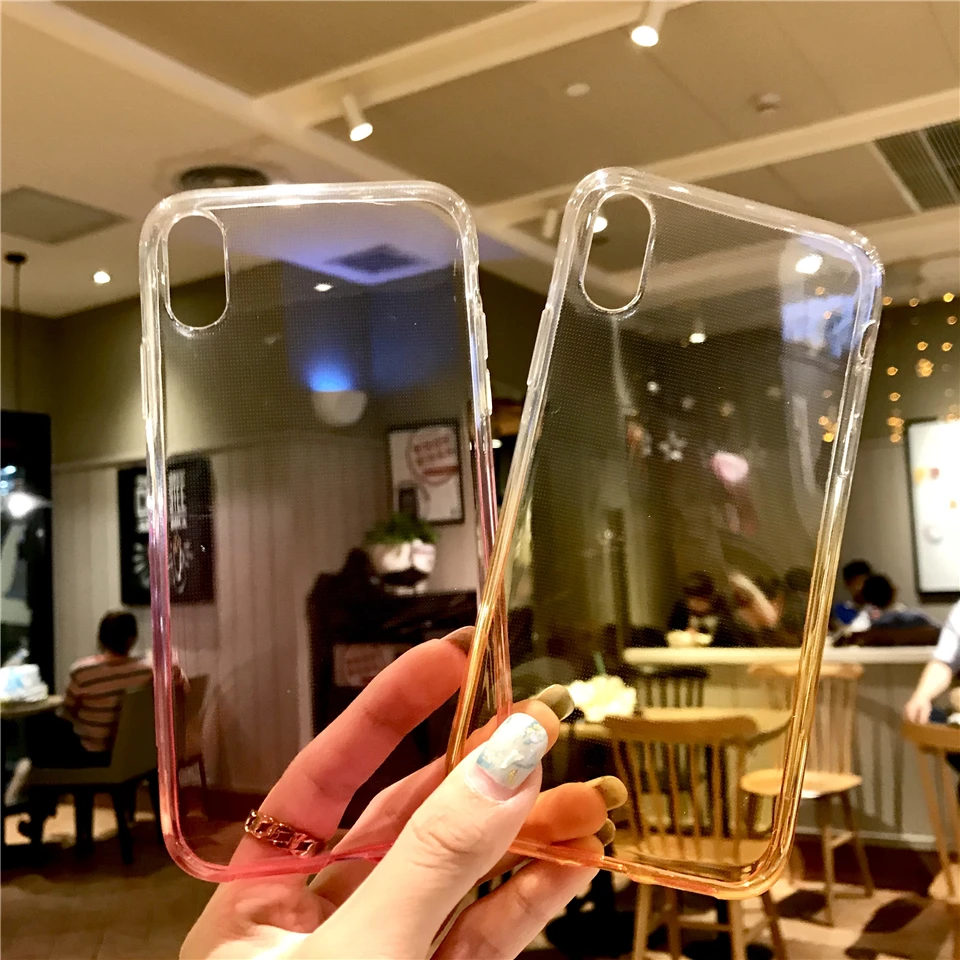Блестящий Радужный силиконовый чехол 2 в 1 для iphone XR XS X 6 6s 7 8 Plus LG Q6 Q8 G5 G6 G7 V10 V20 V30 K8 K10