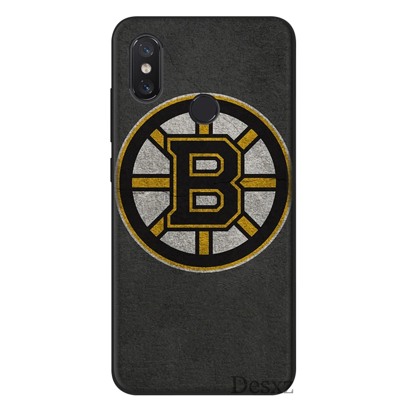 Desxz сотовый Чехол Для Телефона силиконовый для Xiaomi Redmi Note 4 4X5 6 7 Pro 5A Prime чехол Boston Bruins сумка для оснащения для хоккея на льду оболочка - Цвет: B4