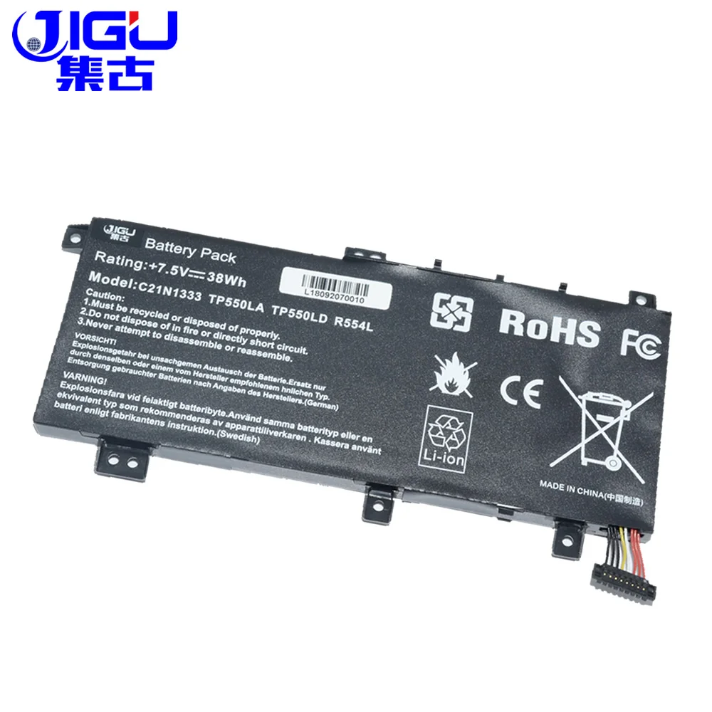JIGU Laptop Battery 0B200-00860400 C21NI333 C21N1333 FOR ASUS TP550L TP550LA TP550LD TP550LJ 4CELLS