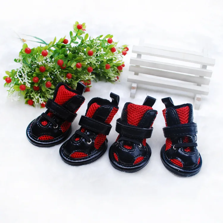 

Pet Dog Shoes small dogs PU shoes teddy vip pomeranian fashion pet shoes slip-resistant C2