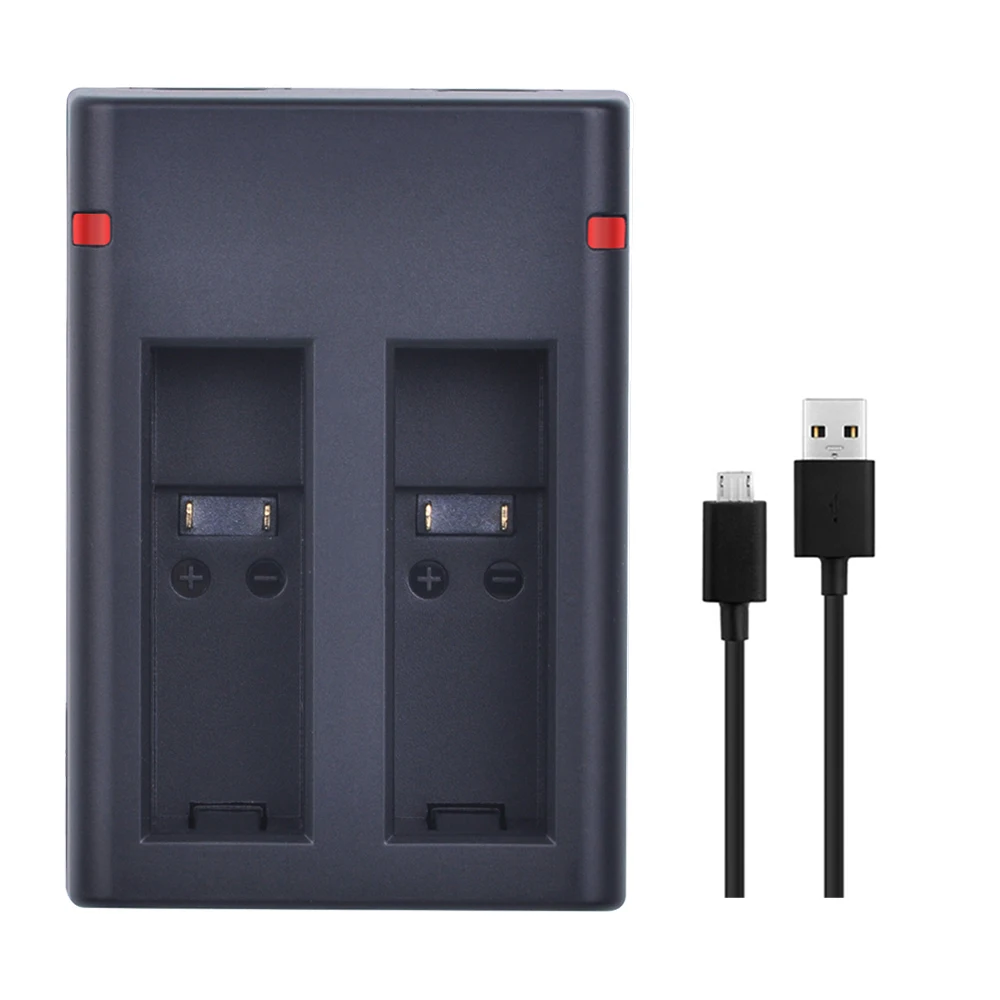 Двойное зарядное устройство USB с портом Type C для батареи Gopro Fusion Аккумулятор