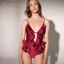 EASYSMALL сексуальный бюстгальтер пуш-ап нижнее белье bralett soutien gorge femme modis нижнее белье с Рюшами Плюс Размер Женский Бикини Купальник