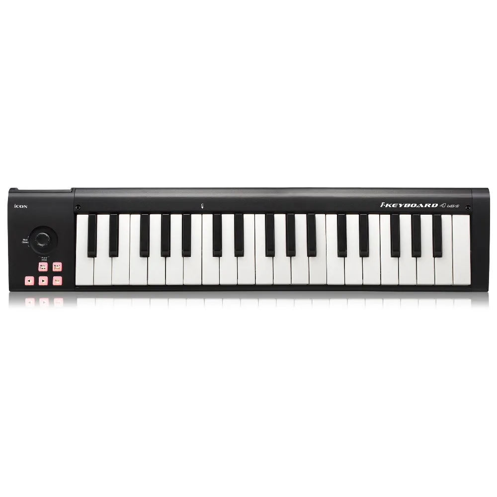 Клавиатура iCON iKeyboard 4Mini 37 клавиш USB MIDI контроллер портативная клавиатура