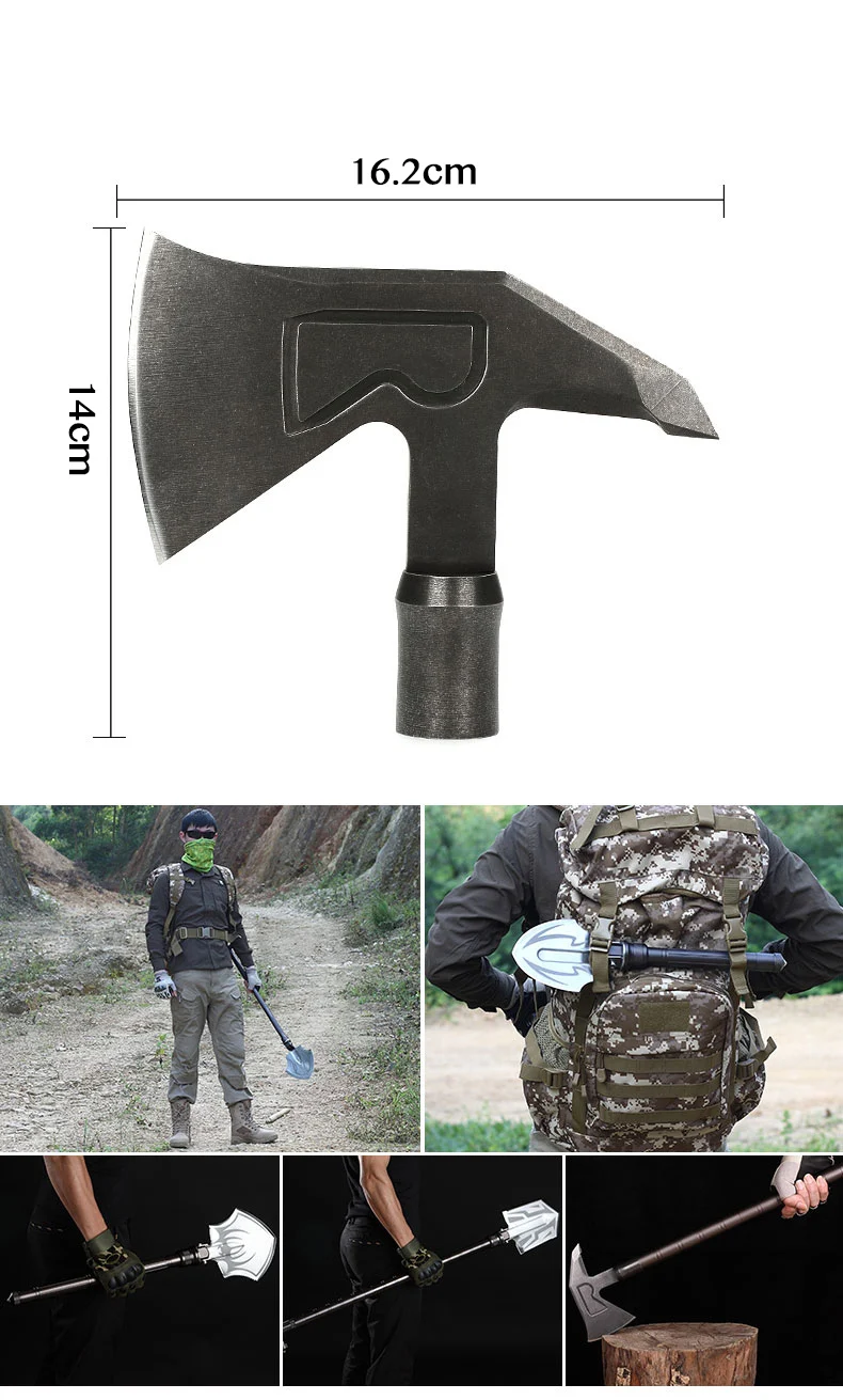 Vara de Acampamento ao ar Ferramenta de Sobrevivência de Emergência Diy Livre Ferramenta Multi funcional Casa Self Defense Bengalas Caminhadas Carro Componente 5 livre multi-funcional casa auto defesa varas caminhadas