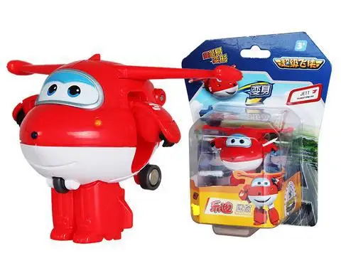 1PCS Super Wings Mini Planes Deformation Airplane Robots Action Figures Toys Transformation Boys Christmas Gifts Brinquedos | Игрушки и