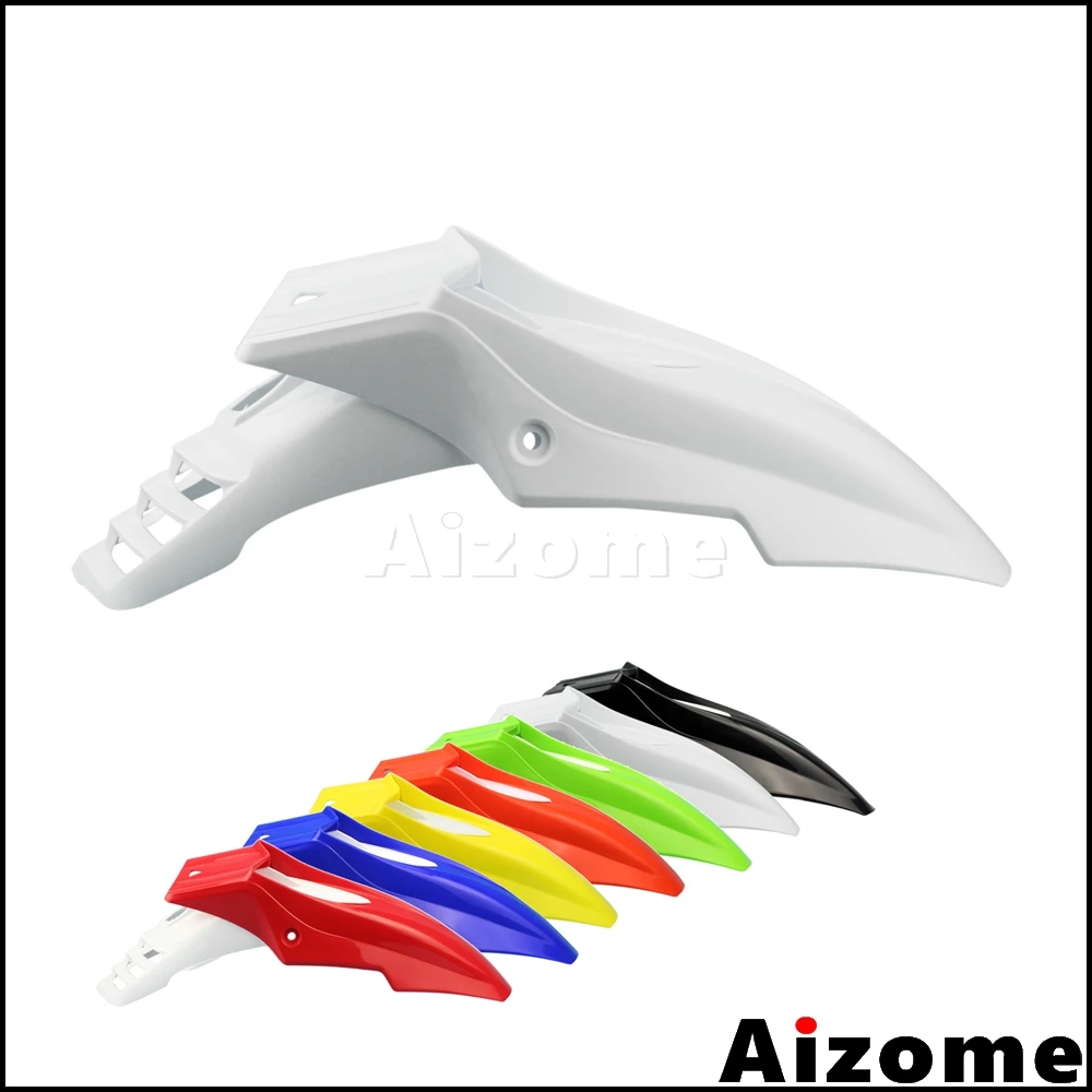 

Universal White Dirt Bike Front Mudguard For Honda Suzuki Kawasaki Yamaha TW KX KLX DRZ Off Road Motocross Front Fender