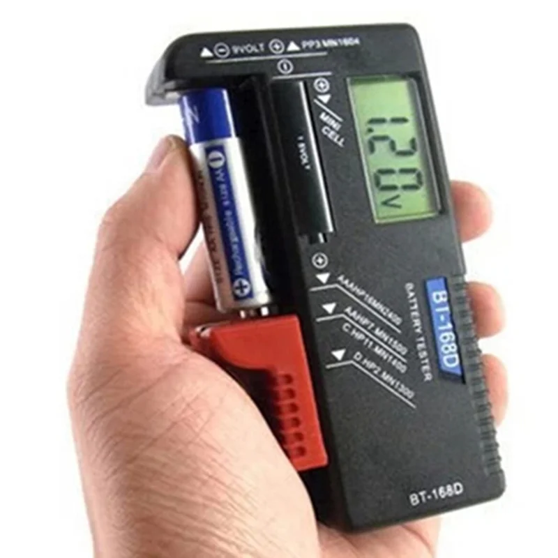 Universal digital font b Battery b font font b Tester b font checkerbattery capacity meter measure